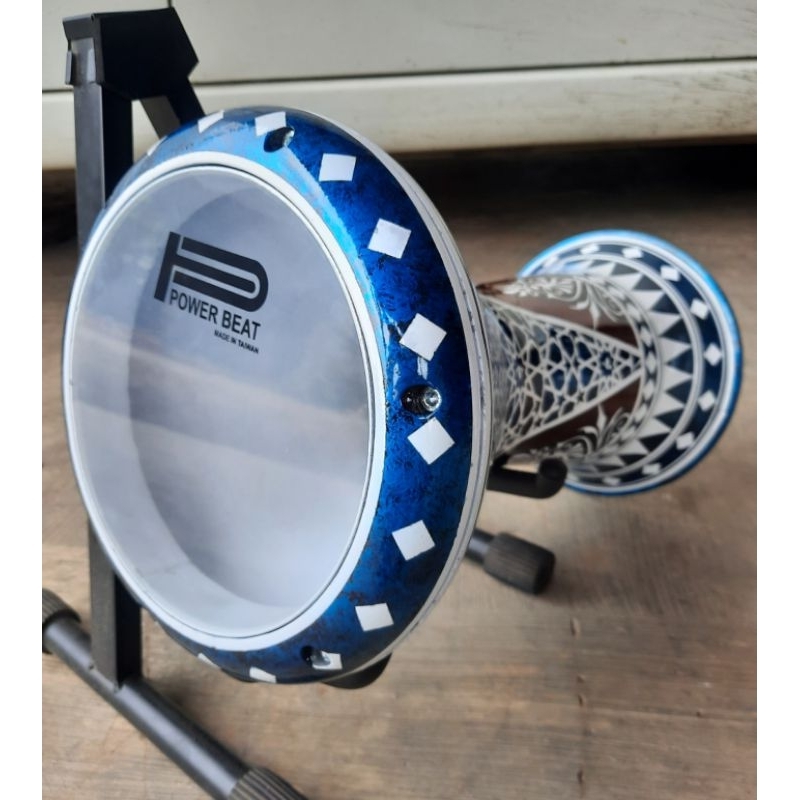 DARBUKA MOTIF 9INC GRATIS TAS+KUNCI L