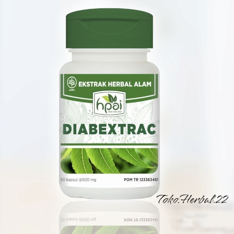 

DIABETRAX | HERBAL OBAT UNTUK DIABETES / GULA DARAH | HNI HPAI | 50 kapsul