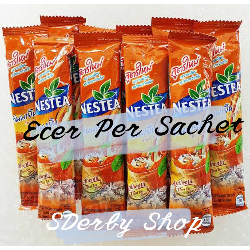 

Nestea Authentic Thai Royal Milk Tea Ecer Sachet