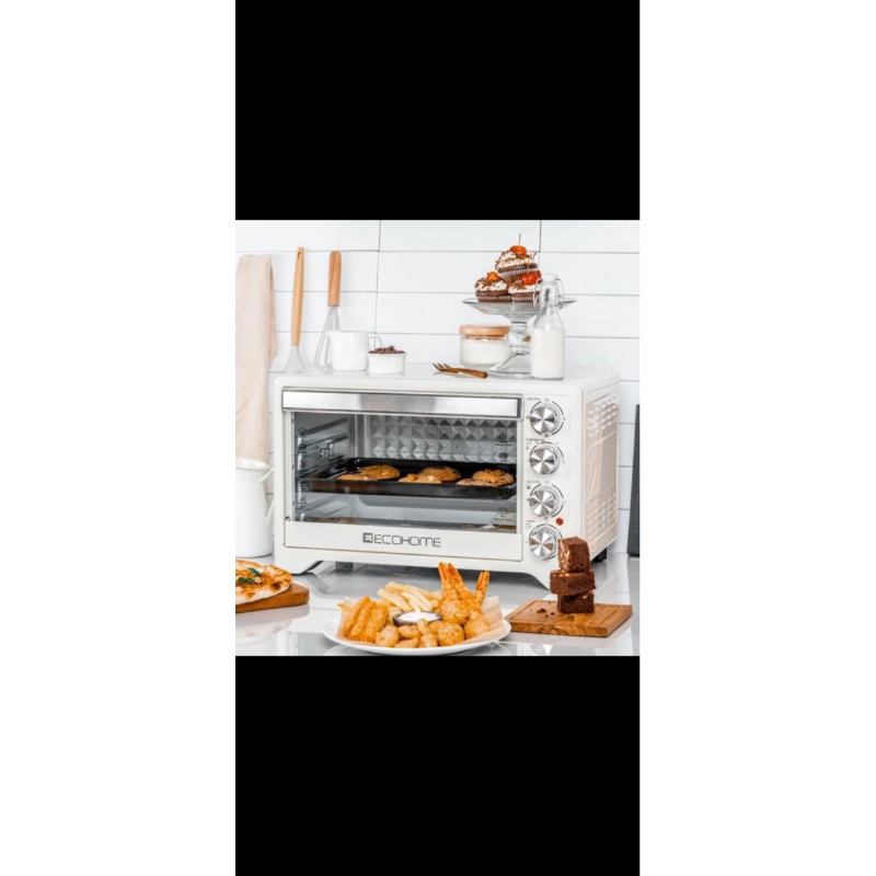 OVEN ECOHOME EOP 888 PLATINUM Pearl White 38 Liter