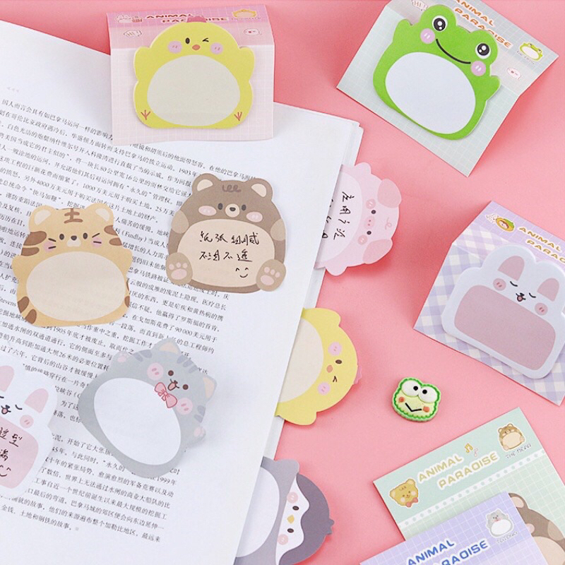 

STICKY NOTES KARAKTER BINATANG LUCU/sticky notes gaya korea