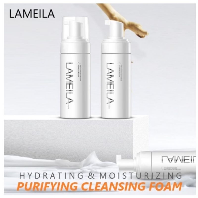 Facial Wash Foam Lameila Sabun Wajah Pria Skincare Perawatan Wajah Pria Wanita Murah Terlaris Pembersih wajah Toner Milk Torec