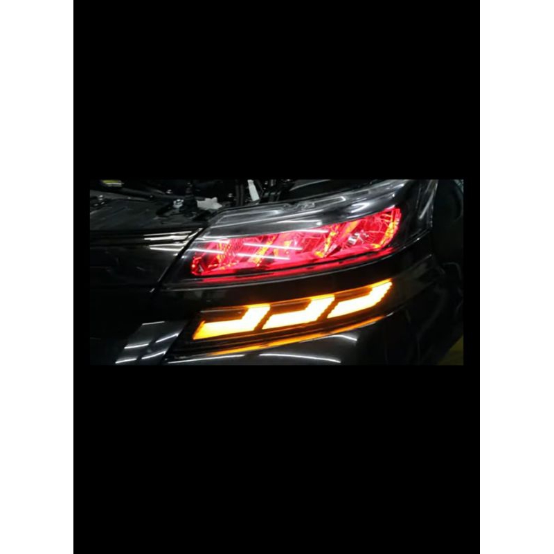 Headlamp Avanza Xenia 2019-2020.Custom Lampu Depan Headlamp Avanza Xenia 2019-2021 Drl Alis Sein Run