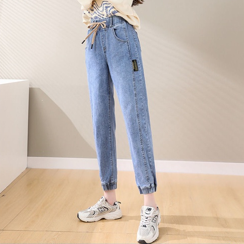 Korean Highwaist kulot jeans wanita/kulot jeans