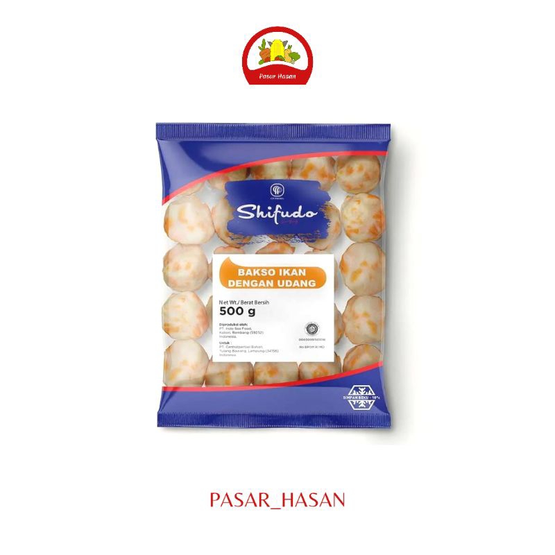 

500gr Bakso Udang Shifudo | Frozen Food | Pasar Hasan