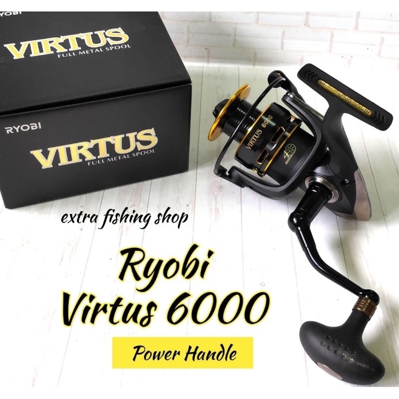 Bonus Senar Pancing REEL RYOBI VIRTUS 6000 POWER HANDLE