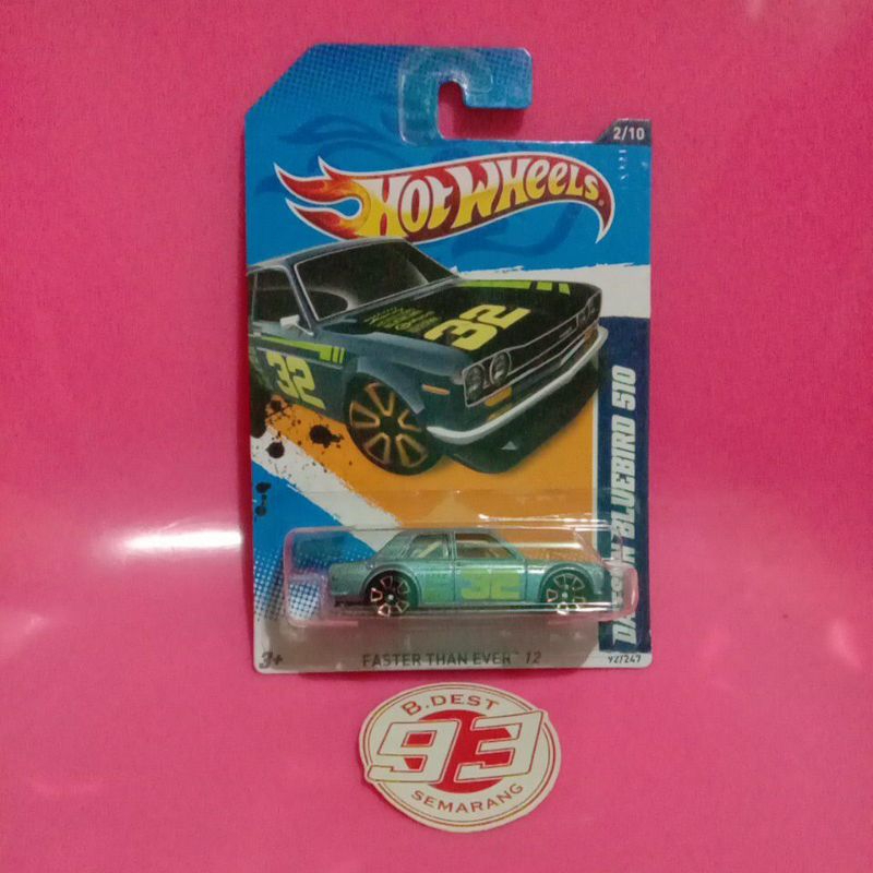 hotwheels datsun bluebird 510