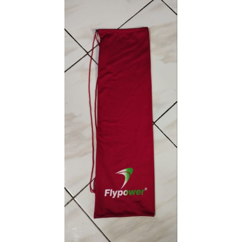 tas raket serut badminton flypower