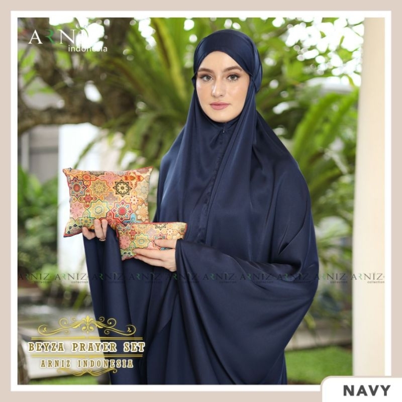 Beyza Prayer Set Mukena&Sajadah By Arniz Collection Terbaru