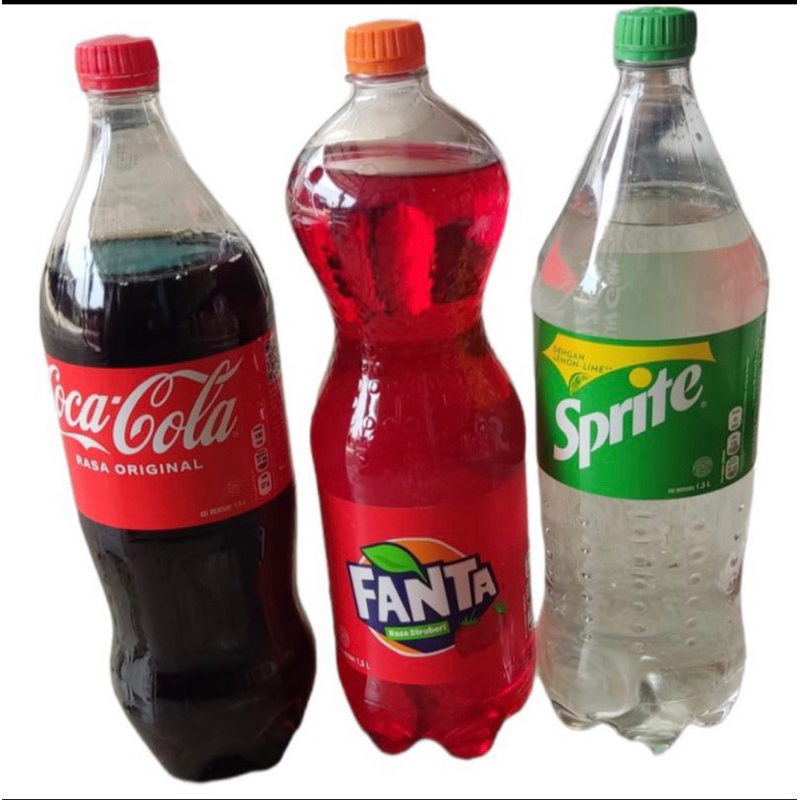 

fanta/sprit/coca cola 1 Liter