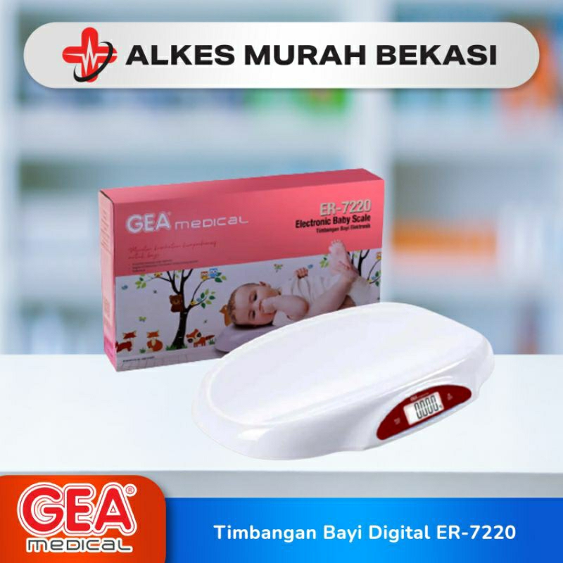 Timbangan Bayi Digital Gea ER 7220/Timbangan Bayi Digital/Timbangan Bayi