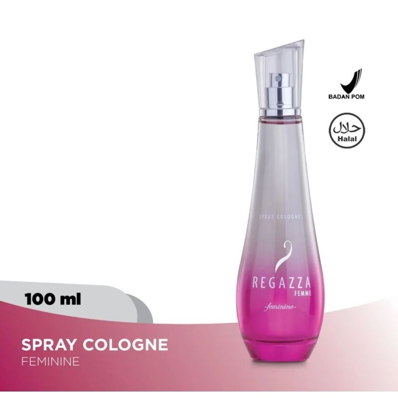 REGAZZA SPRAY COLOGNE 100ML/parfum regazza 100ml