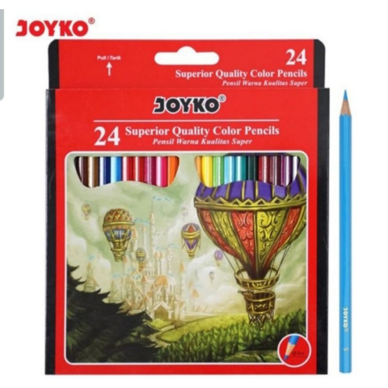 

Pencil Warna Joyko 24 Warna