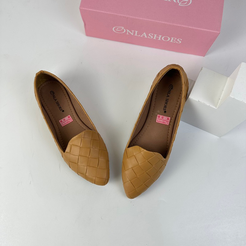 Onlashoes - Flat Shoes YN05 Sepatu Flat Wanita