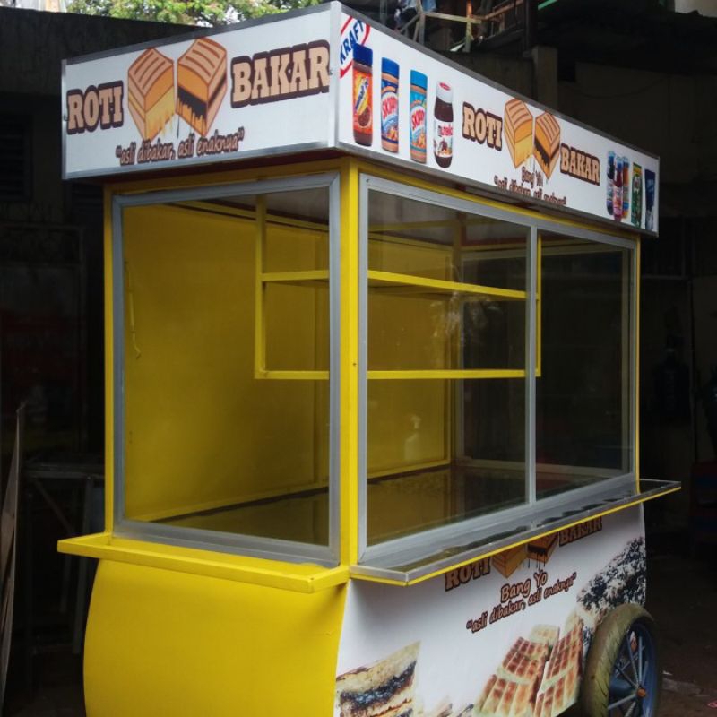 Gerobak Kebab/ Roti Bakar Ropang