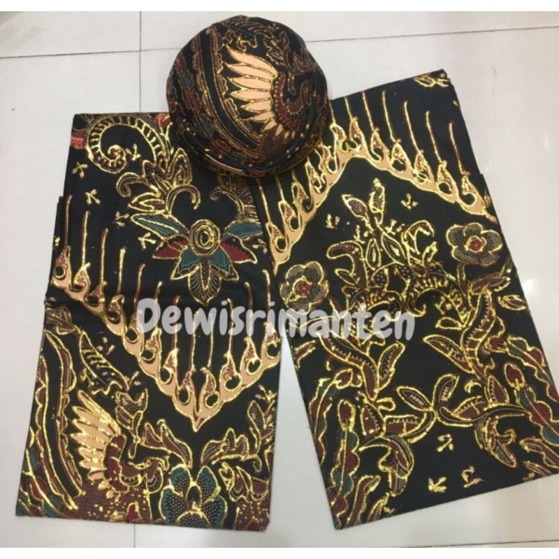 Jarik prodo &amp; blangkon motif baru/ kain solo