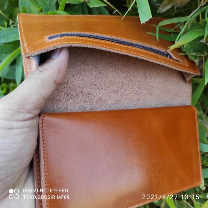 Dompet Kulit Sapi Asli | Dompet Pria Panjang Full Kulit Slot Full Card