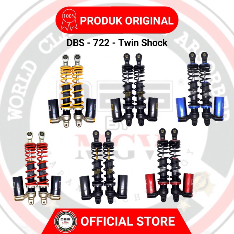 [ BISA COD ] Shockbreaker Tabung Bawah 340mm NMAX OLD NMAX 155 XMAX 250 PCX 150 ADV 150 DBS BLACK SERIES