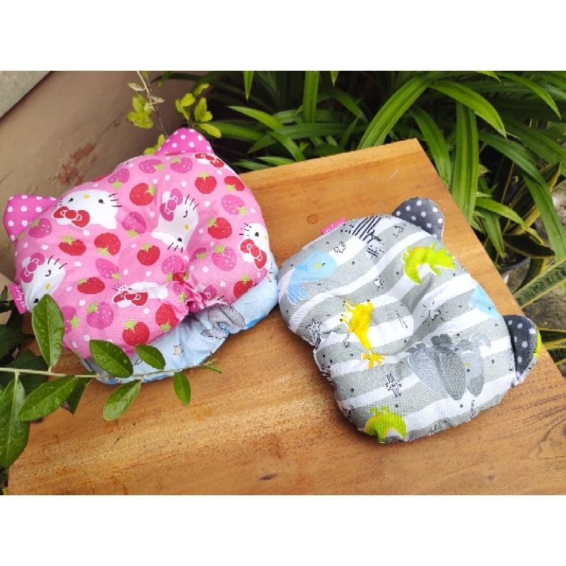 bantal bayi anti peyang karakter