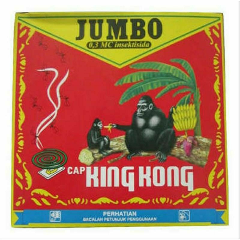 Obat Nyamuk Kingkong/Jumbo Cap Kingkong/Obat Nyamuk Jumbo Kingkong