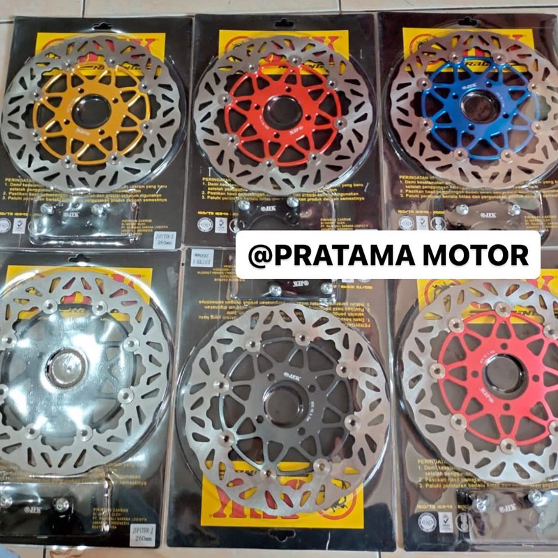 COD Piringan Depan Disc Depan 220mm Original JFK RACING Plus Breket Pnp Matic