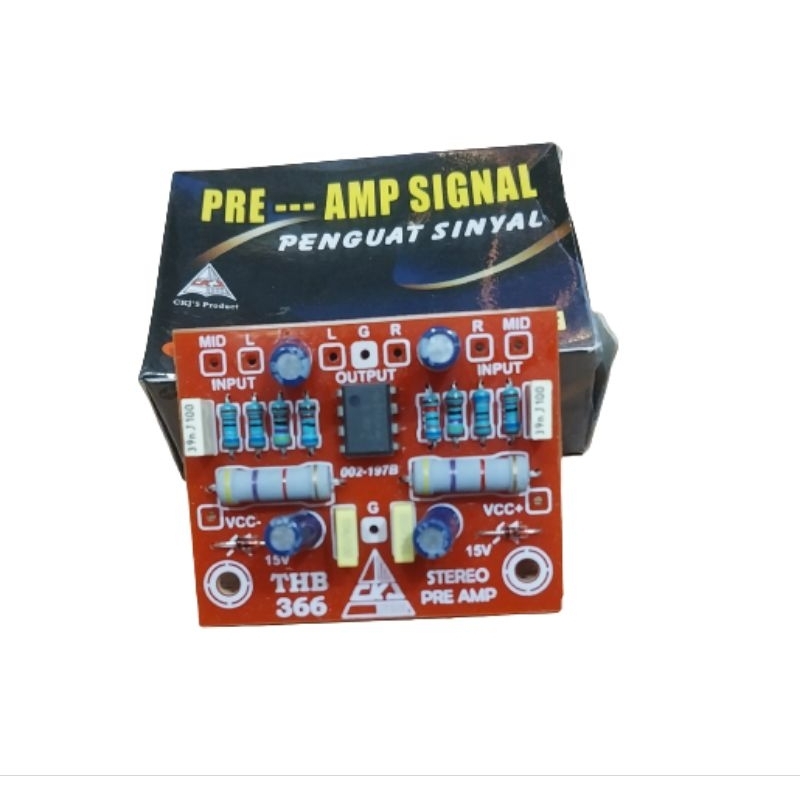 PRE AMP  PENGUAT SINYAL AUDIO