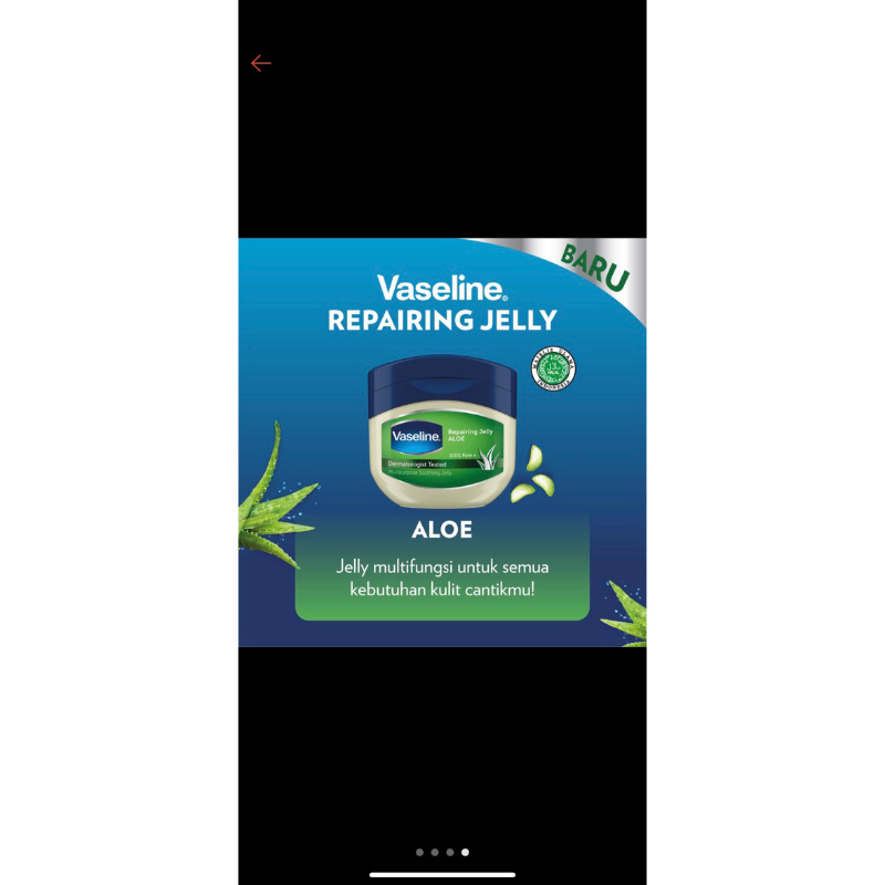 Vaseline multi purpose repairing jelly aloe 50 ml ED 2025