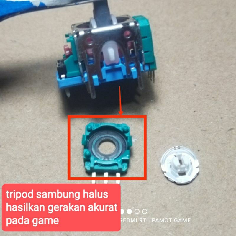 _Adudushop Analog Kaki 3 Original Alps Trimpod Hitam/Putih