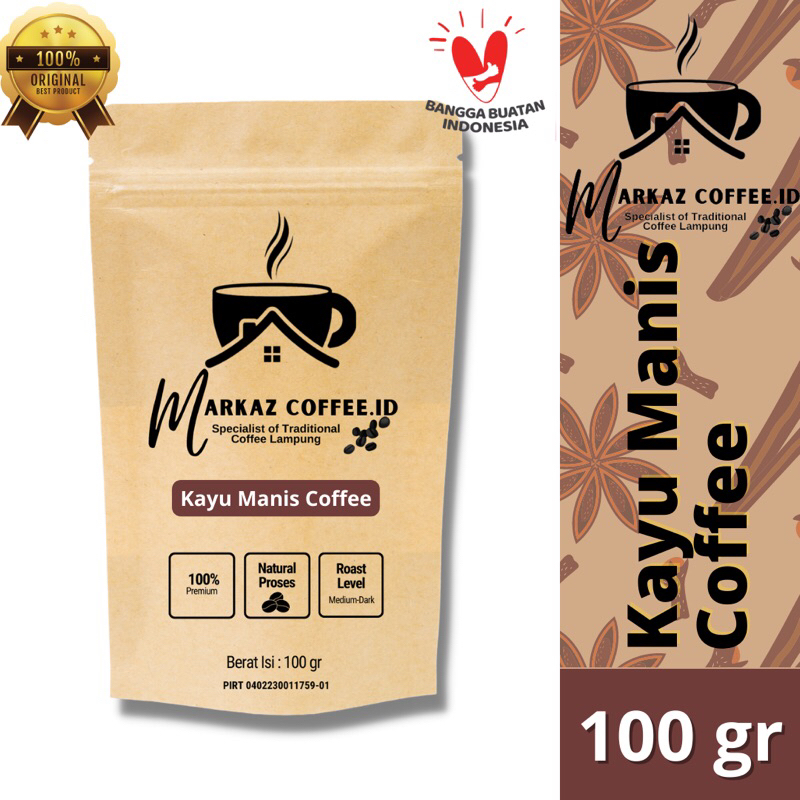 

markazcoffee.id kayu Manis Coffee Fine 100% Asli