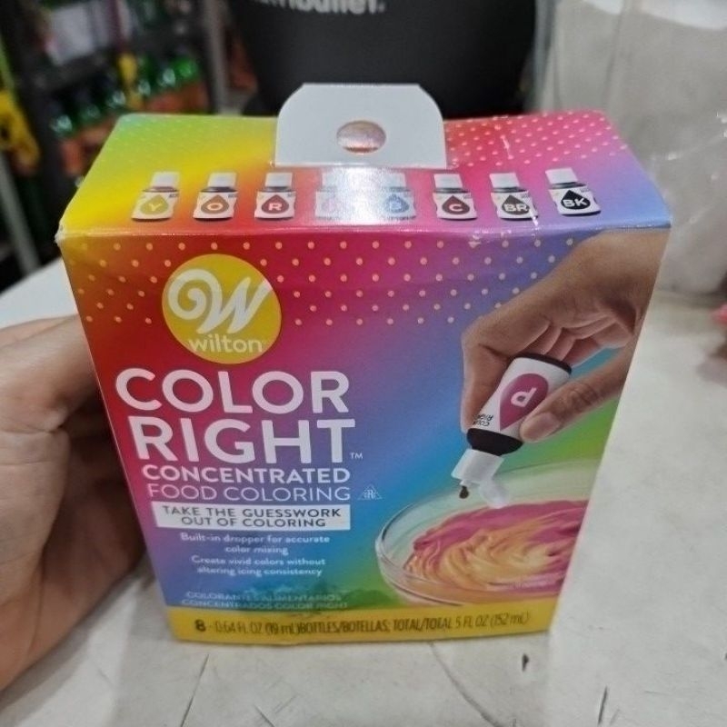 

pewarna makanan wilton Color right wilton set 8 pcs