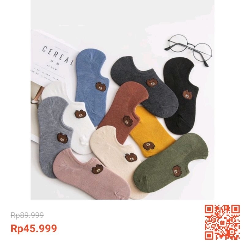 HELLO_kaos kaki flip premium korea 10 pasang