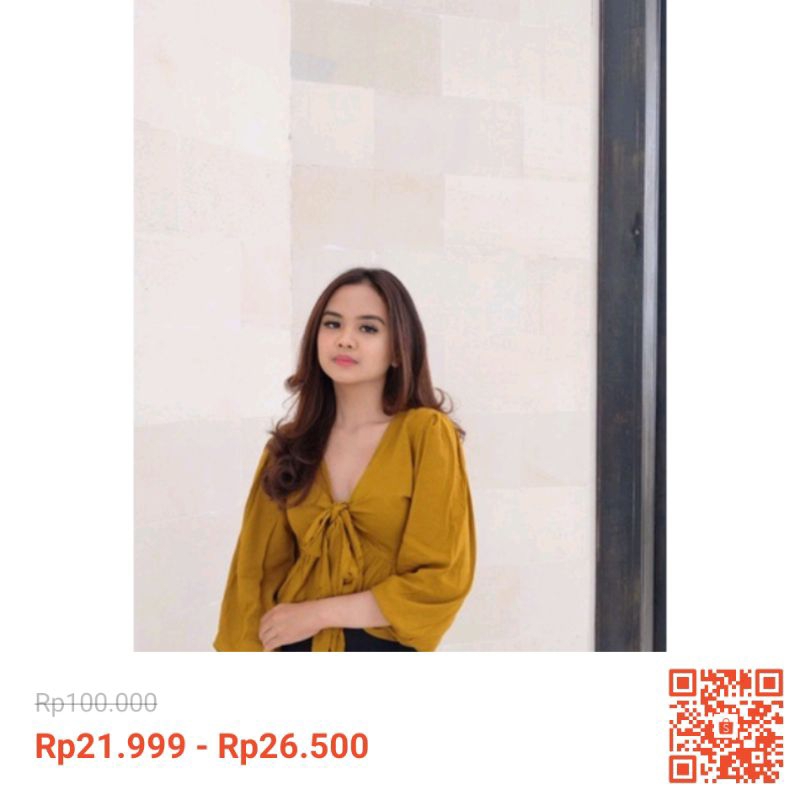 yusniolshopjakarta maxi top wanita lengan panjang wanita