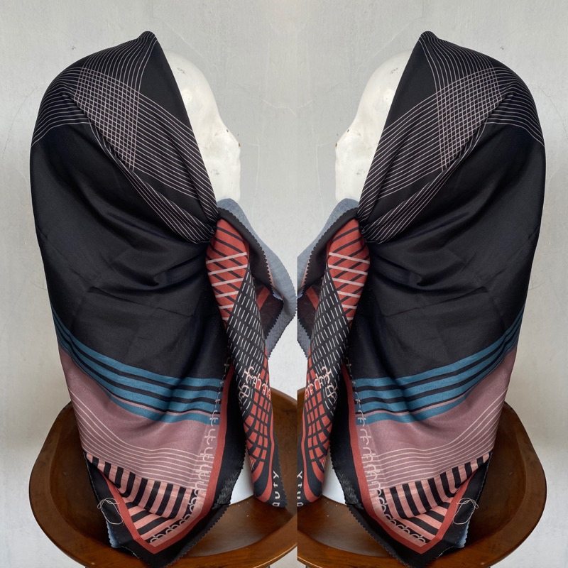 kerudung segiempat jilbab segiempat motif jilbab motif