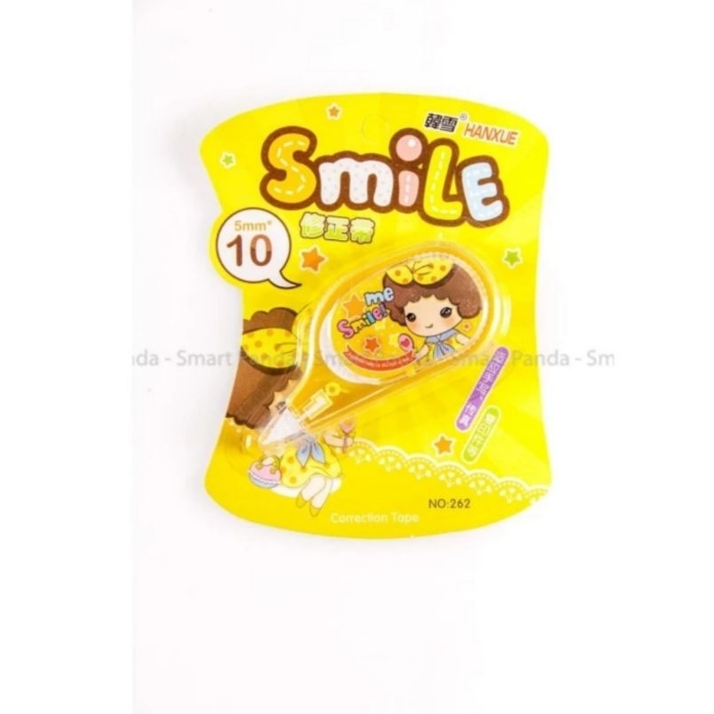 

Correction Tape /Tip-X Rol Kertas Smile 262