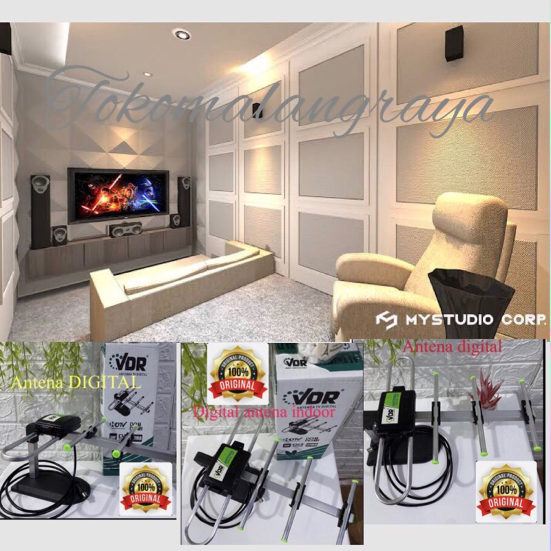 antena digital indoor vdr/antena dalam digital
