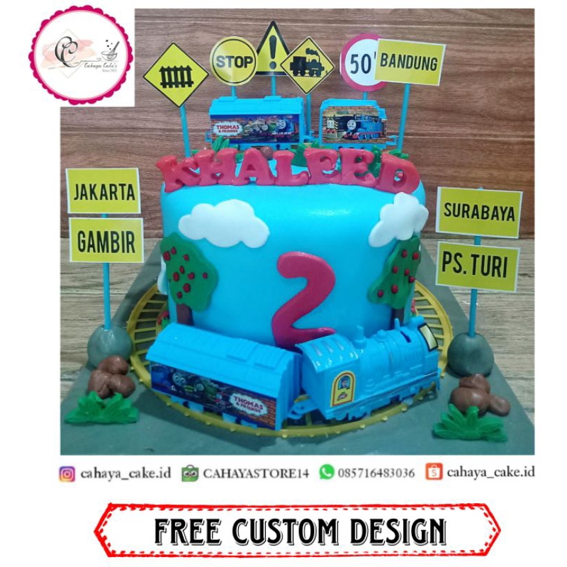 

Kue Ulang Tahun Kereta Thomas / Kue Ulang Tahun Karakter Anak Thomas