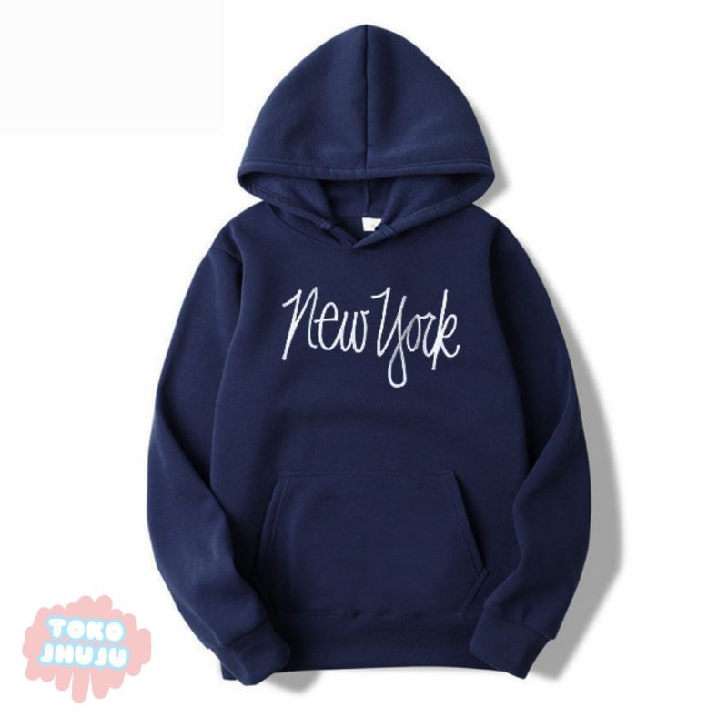 (versi) Hoodie Jumper Park Jihoon Trejo New York Tulisan Sambung