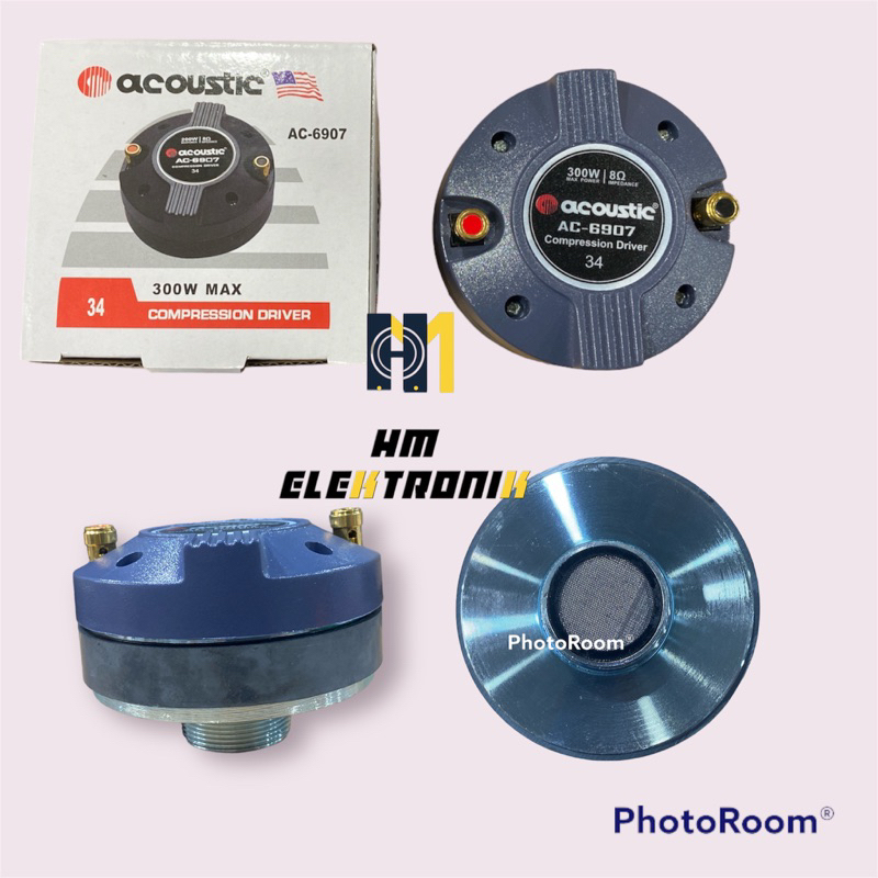 Driver Acoustic 34 Compression driver tweeter magnet