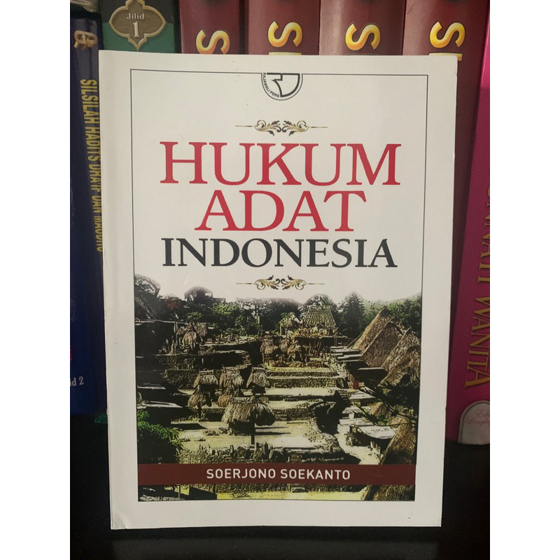 

Hukum adat Indonesia — Soerjono Soekanto