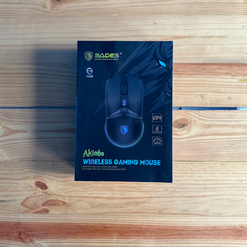 Mouse Gaming Sades Akimbo Dual Mode