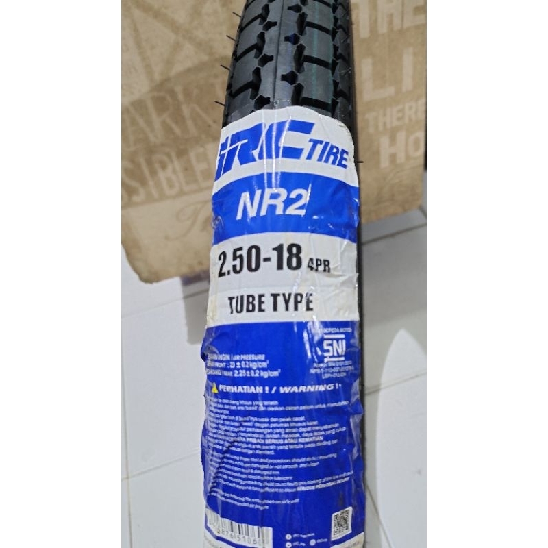 Ban Luar IRC ukuran 250 - 18 NR 2 NR 2 Ring 18 Tubetype