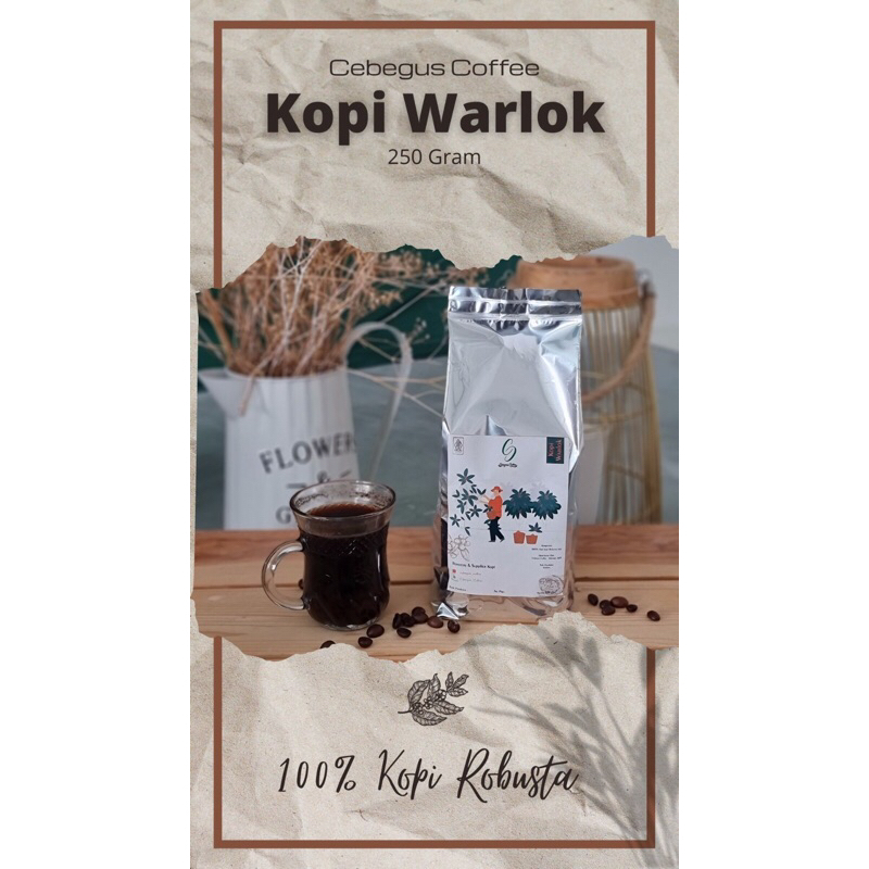 

Kopi Bubuk Warlok 250gram