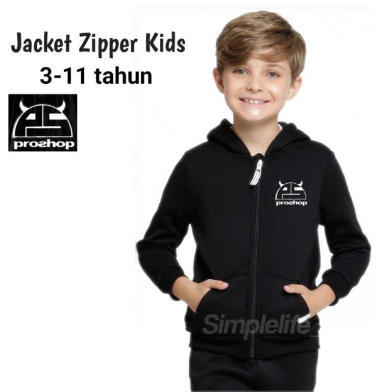 Jaket Anak Zipper Cowok Cewek/Jacket Kids Laki-Laki Perempuan Distro Premium/PROSHOP
