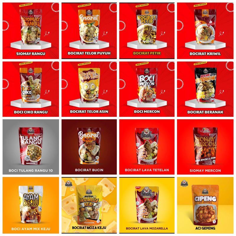 

Bacirat enak & murah asli bocirat maknyos
