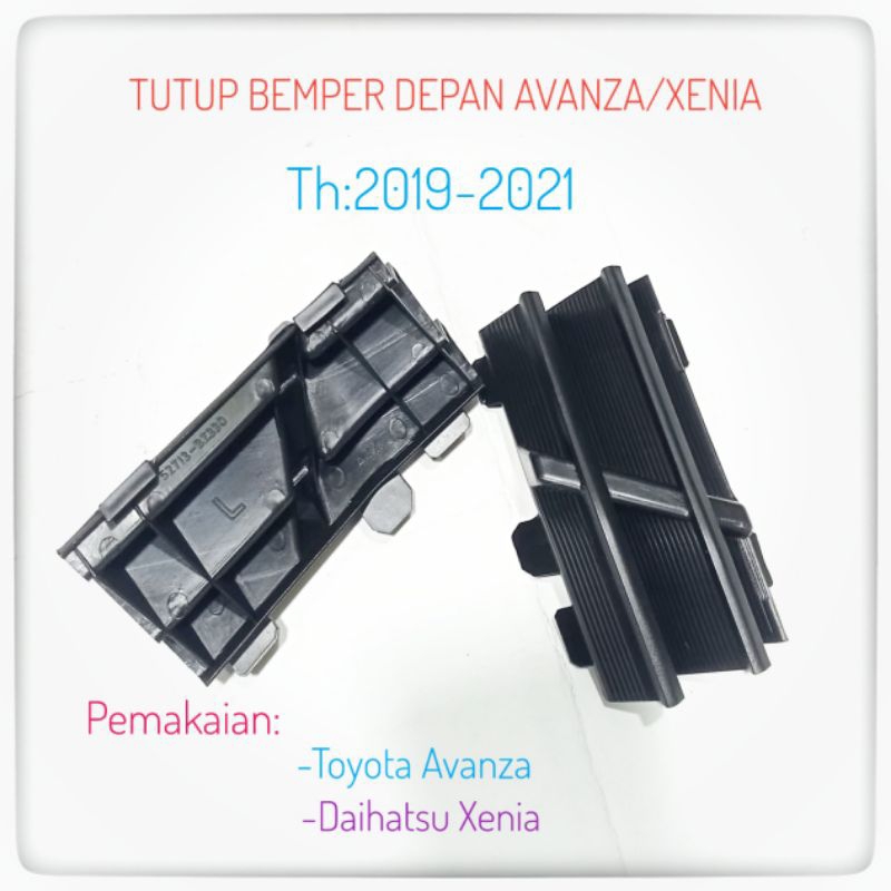 Tutup bemper Avanza Xenia 2019 2021 Tutup bemper Depan Avanza Xenia Grand Tutup bemper Xenia Avanza