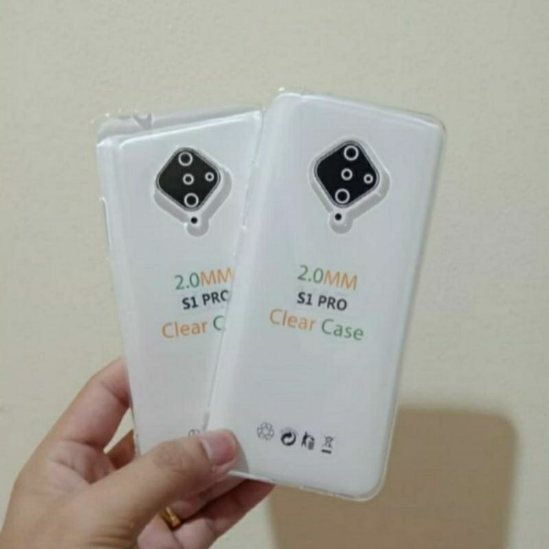 Softcase Slicon Bening Transparan VIVO S1 PRO/S1 PRIME/Y9S