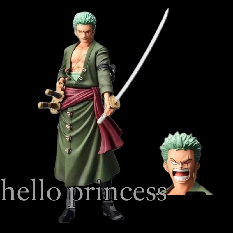 Zoro one piece action figure statue roronoa zoro