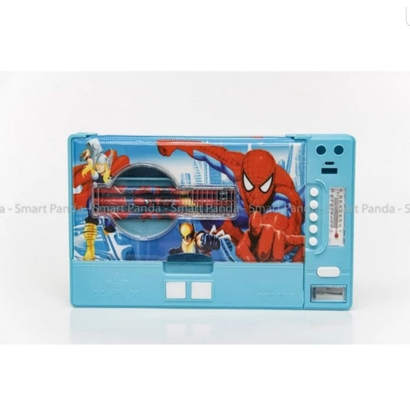 

Tempat Pensil Magnet Jumbo Spiderman + Isi Pensil 1717