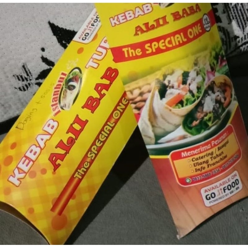 Custom Kemasan Kebab