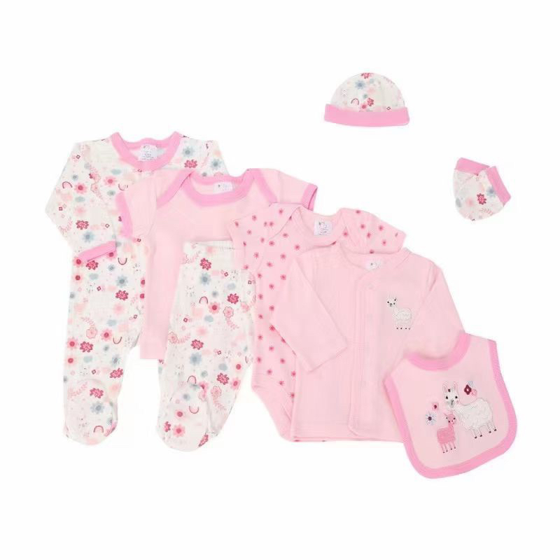 BABY K2 - BODYSET 8 IN 1 MOTIF BEEP MEREK LITTLE DUCK KODE 00030